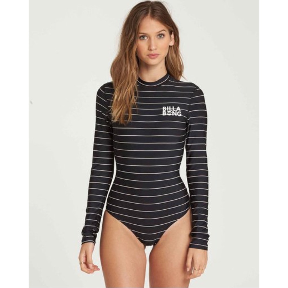 Billabong ‘Core Mock Neck’ Bodysuit - Picture 2 of 6